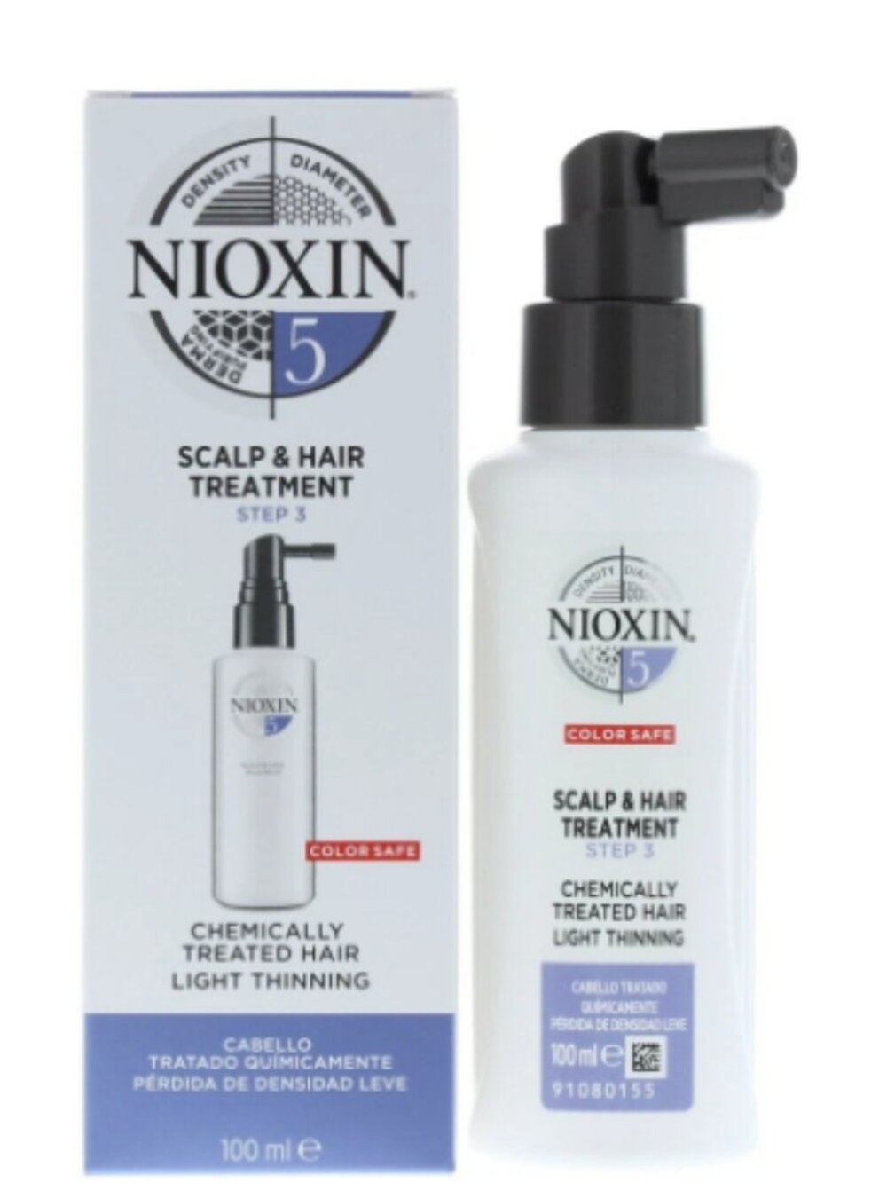 Nioxin System 5 Scalp & Hair Treatment 3.38 oz Chemically Treated Hair NEW